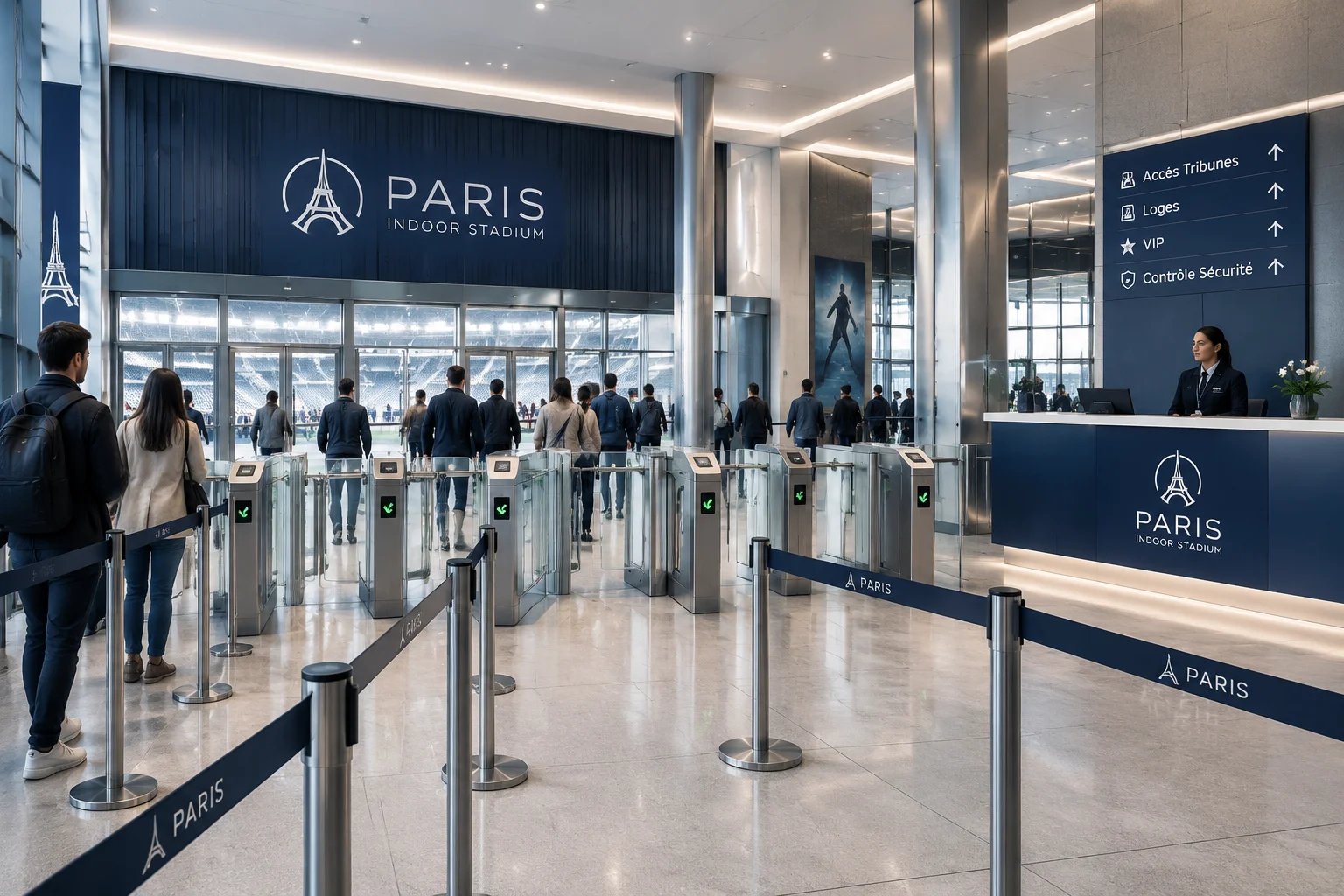 L'Accor Arena met à jour ses règles de sécurité et d'accès