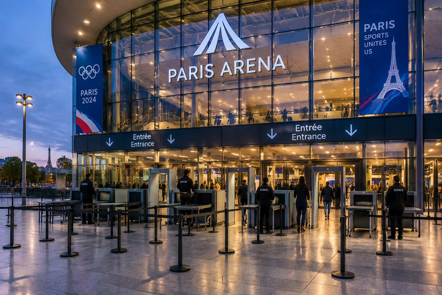 L'Accor Arena met à jour ses règles de sécurité et d'accès