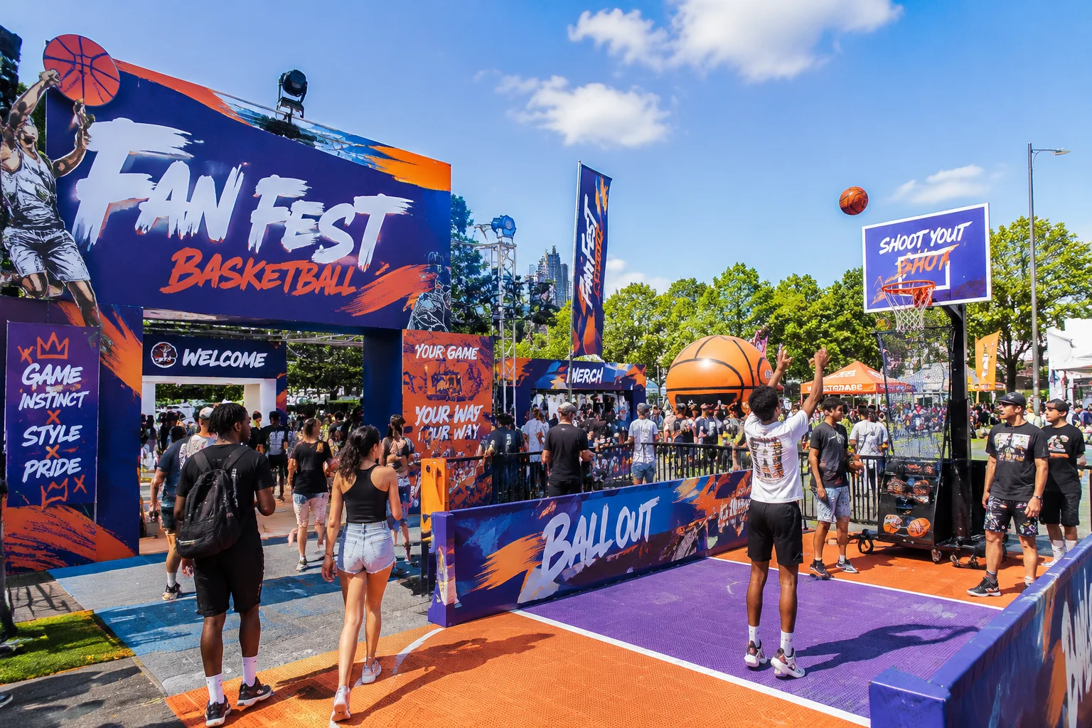 Annonce de l'événement fan NBA Summer House