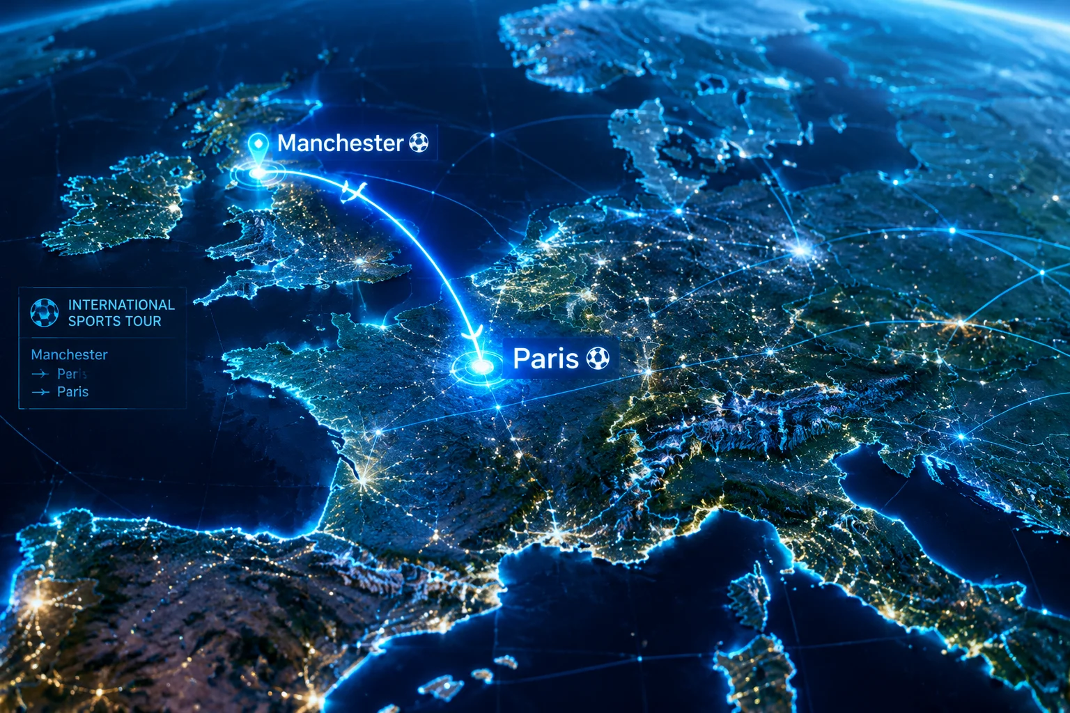 Le calendrier de la tournée européenne et le match de Manchester annoncés