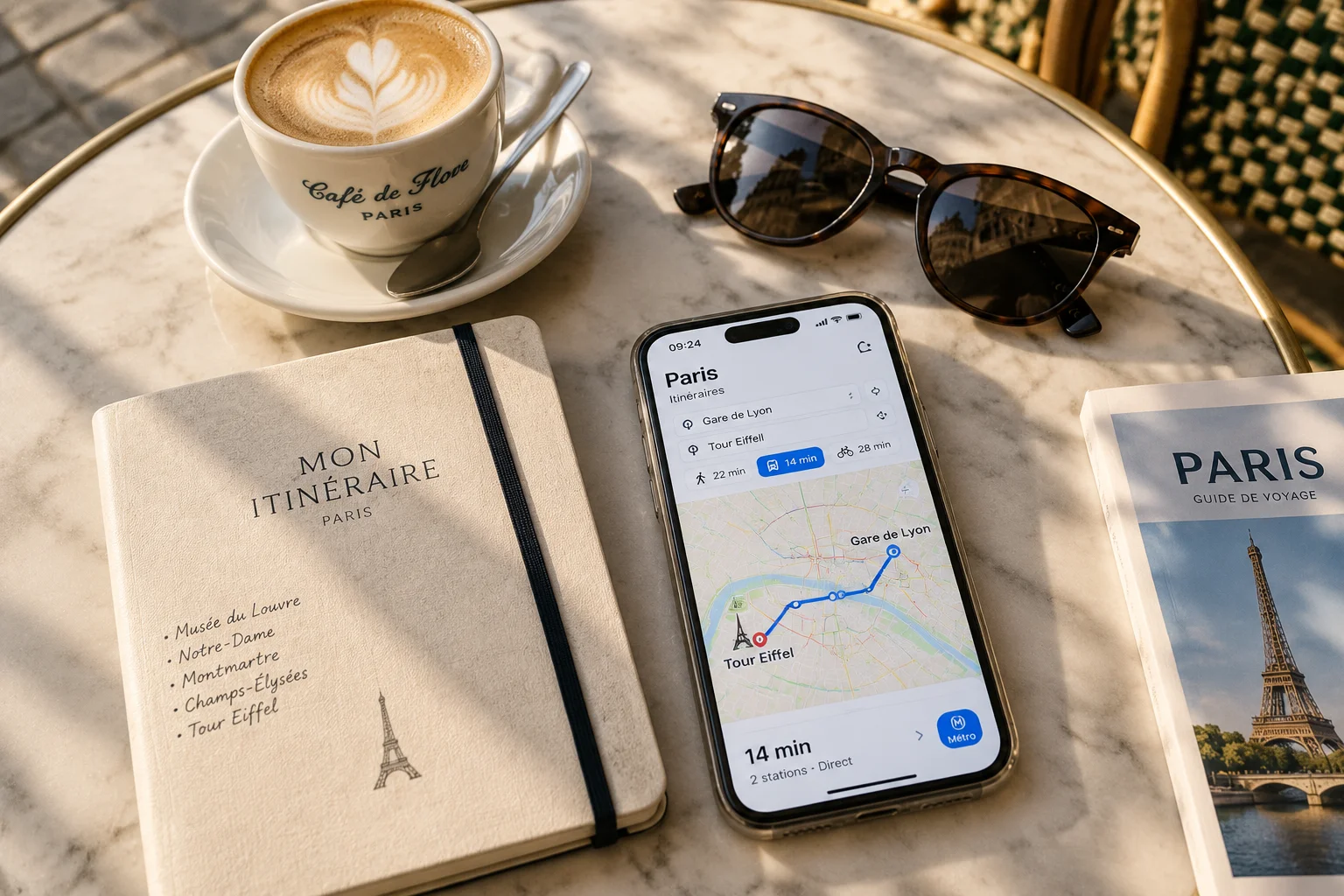 Mise à jour des guides de voyage et de billets