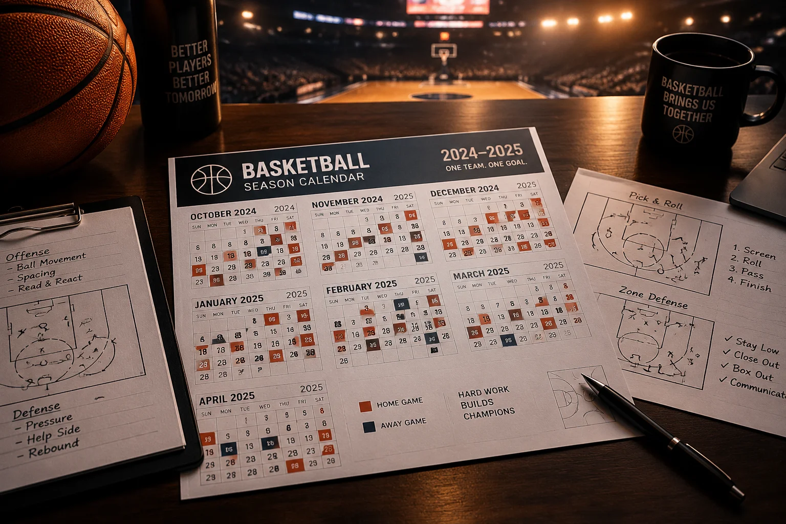 Publication du calendrier NBA 2026/27