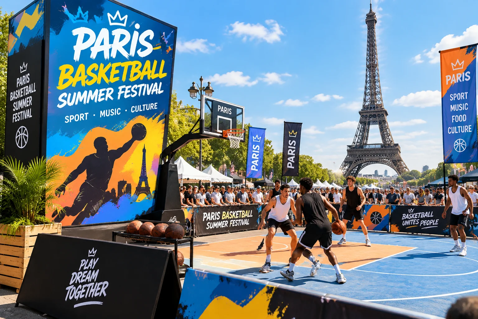 Annonce de l'événement fan NBA Summer House