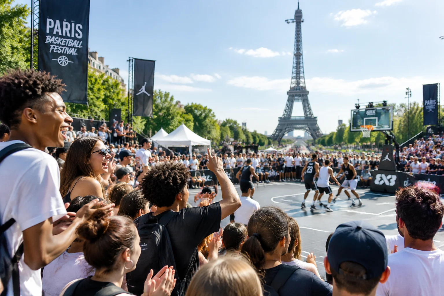 Succès de la NBA Summer House à Paris