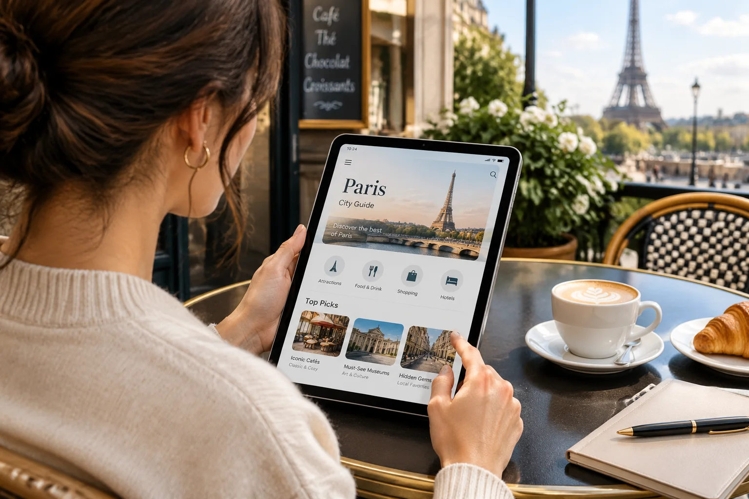 Mise à jour des guides de voyage et de billets