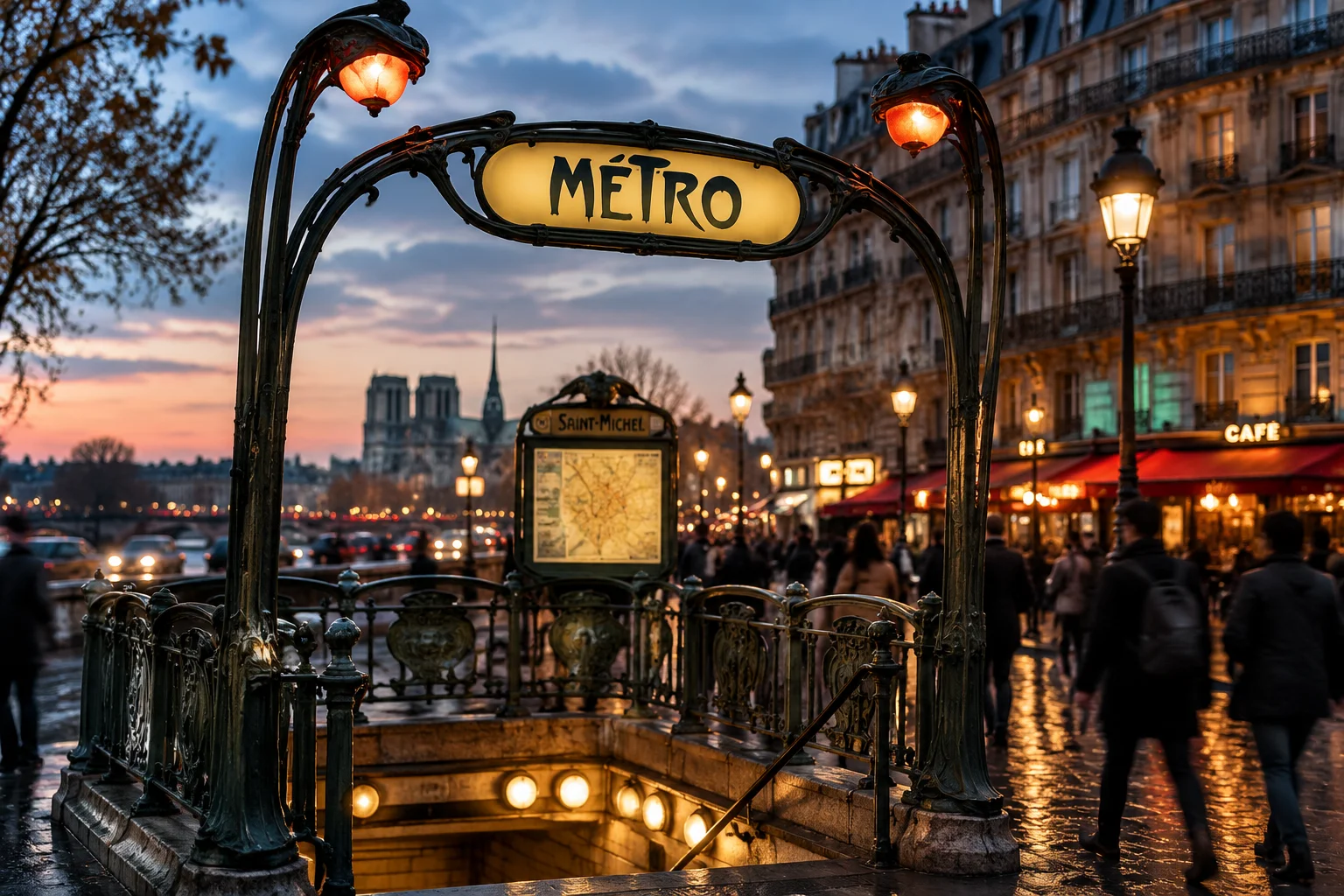 Itinéraires de transport et de voyage vers la salle